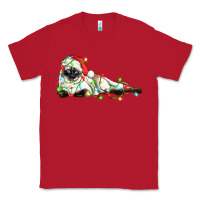 Red christmas siamese cat Classic Tee - LillyAllenDesigns