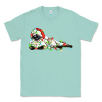 Seafoam christmas siamese cat Classic Tee - LillyAllenDesigns