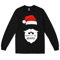Black Believe In The Beard Long Sleeve Tee - Bettercallsaul