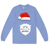 Colony Blue Believe In The Beard Long Sleeve Tee - Bettercallsaul