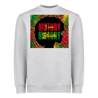 Heather Grey i am black history Heavyweight Sweatshirt - TumblerDesignByShophia