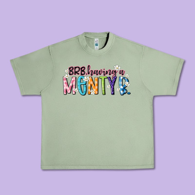 Having A Menty B Urban Heavy Tee Designed By Artiststas
