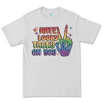 Dove Grey hate looks tacky on you pride Premium Tee - MaliasSmallBusiness