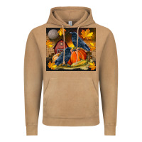 Vintage Camel Fall Crow Vintage Hoodie - LillyAllenDesigns