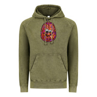 Vintage Olive watercolor pumpkin leopard Vintage Hoodie - RanaPortraitStore