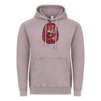 Vintage Zinc watercolor pumpkin leopard Vintage Hoodie - RanaPortraitStore