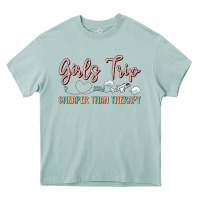Arona girls trip cheaper than therapy Heavy Core Tee - MaliasSmallBusiness