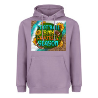 Lavender football is my favorite season tumbler Heavyweight Hoodie - BundleAndBundleShop