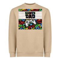 Mushroom gamer dad Heavyweight Sweatshirt - TumblerDesignByShophia