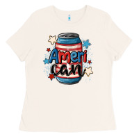 Bone American can cooler Ladies Tee - MaliasSmallBusiness