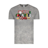Cloud Rock Santa's Favorite Class Christmas Vintage Tee - LillyAllenDesigns