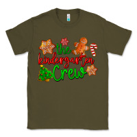Army Green the kindergarten crew Classic Tee - LillyAllenDesigns