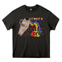Asphalt gender roles are dead Heavy Core Tee - MaliasSmallBusiness