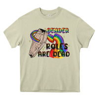 Mossy gender roles are dead Heavy Core Tee - MaliasSmallBusiness