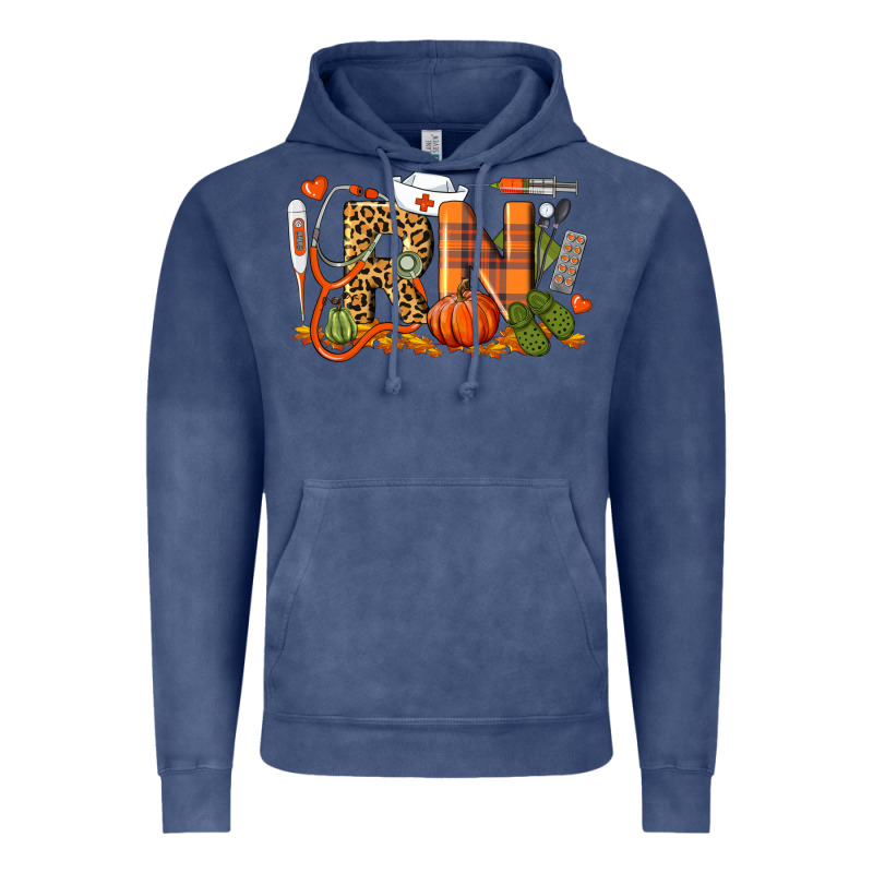 Fall Rn Registered Nurse Vintage Hoodie by LillyAllenDesigns | Teevron