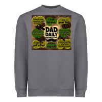 Storm dad daily affirmations Heavyweight Sweatshirt - TumblerDesignByShophia