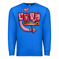 True Royal Valentines Day Love Vacant Premium Sweatshirt - FaDigitalArtStudio