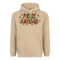 Mushroom Feliz Navidad Heavyweight Hoodie - BundleAndBundleShop