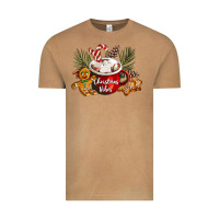 Vintage Camel christmas vibes hot cocoa Vintage Tee - LillyAllenDesigns