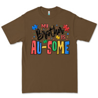 Cacao my brother is ausome autism Premium Tee - MaliasSmallBusiness