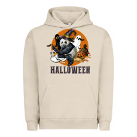 Pigment French Oak hallowen panda Urban Hoodie - LillyAllenDesigns