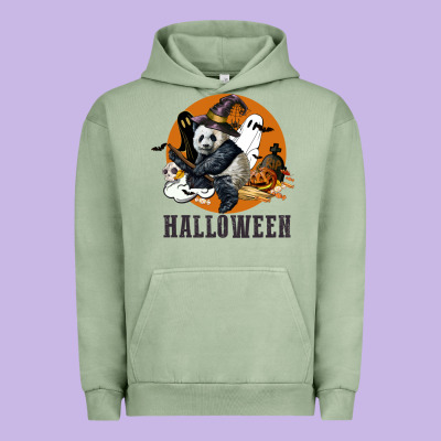 Hallowen Panda Urban Hoodie Designed By Lillyallendesigns