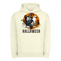 Pigment Pistachio hallowen panda Urban Hoodie - LillyAllenDesigns