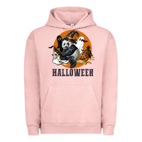 Pigment Salmon hallowen panda Urban Hoodie - LillyAllenDesigns
