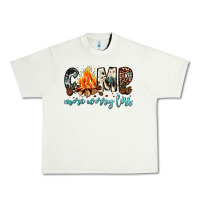Pistachio camp more worry less Urban Heavy Tee - JahusDesignShop