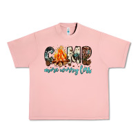 Salmon camp more worry less Urban Heavy Tee - JahusDesignShop