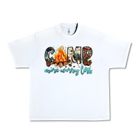 White camp more worry less Urban Heavy Tee - JahusDesignShop