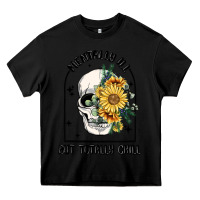 Black mentally ill but totally chill Heavy Core Tee - MaliasSmallBusiness