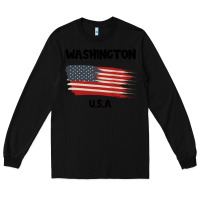 Black Washington Long Sleeve Tee - Bettercallsaul