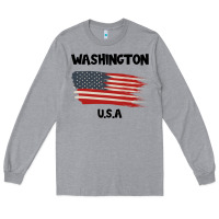 Heather Grey Washington Long Sleeve Tee - Bettercallsaul