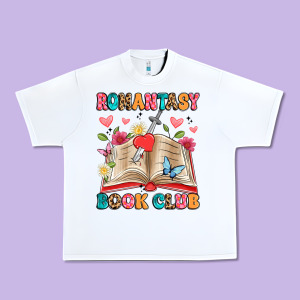 Romantasy Book Club Urban Heavy Tee Designed By Artiststas