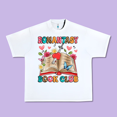 Romantasy Book Club Urban Heavy Tee Designed By Artiststas