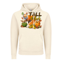 Vintage Artic Fall Vibes Fox Vintage Hoodie - LillyAllenDesigns