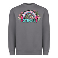 Storm Strong Cancer rainbow Cancer Awareness Heavyweight Sweatshirt - HowdyJamesFarm