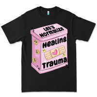 Black let's normalize healing trauma Premium Tee - MaliasSmallBusiness