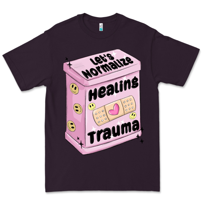 Let's Normalize Healing Trauma Premium Tee by MaliasSmallBusiness | Teevron