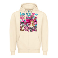 Sandshell loads of love valentine's day olivia Zipper Hoodie - OliviaCreatesArt