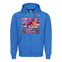 True Royal loads of love valentine's day olivia Zipper Hoodie - OliviaCreatesArt