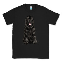 Black newfoundland dog Classic Tee - LillyAllenDesigns