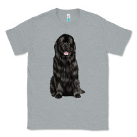 Heather Grey newfoundland dog Classic Tee - LillyAllenDesigns