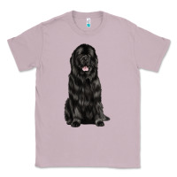 Lilac newfoundland dog Classic Tee - LillyAllenDesigns