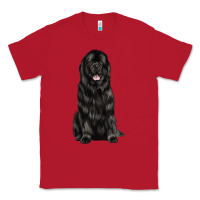 Red newfoundland dog Classic Tee - LillyAllenDesigns