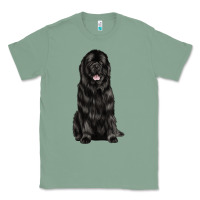 Sage newfoundland dog Classic Tee - LillyAllenDesigns