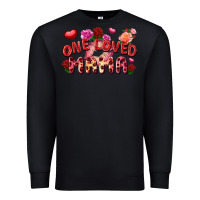 Black One loved mama Premium Sweatshirt - FaDigitalArtStudio