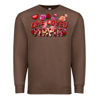Chestnut One loved mama Premium Sweatshirt - FaDigitalArtStudio