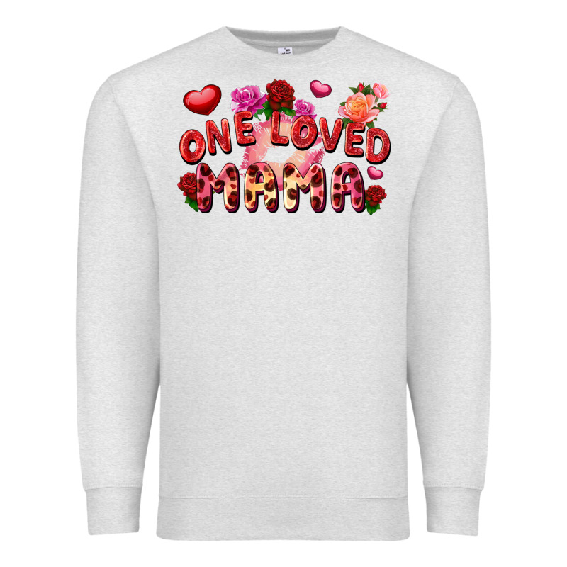 One Loved Mama Premium Sweatshirt by FaDigitalArtStudio | Teevron